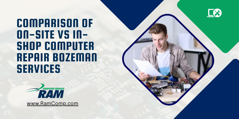 Read more about the article Comparison of Onsite vs. In-shop Computer Repair Bozeman Services